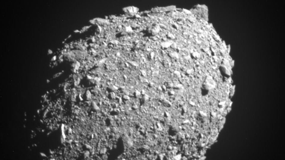 image of asteroid moonlet Dimorphos